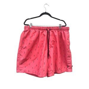 Nautica MensQuick-Dry Multi Logo 8" Swim Trunk Shorts size 2Xl summer beach swim